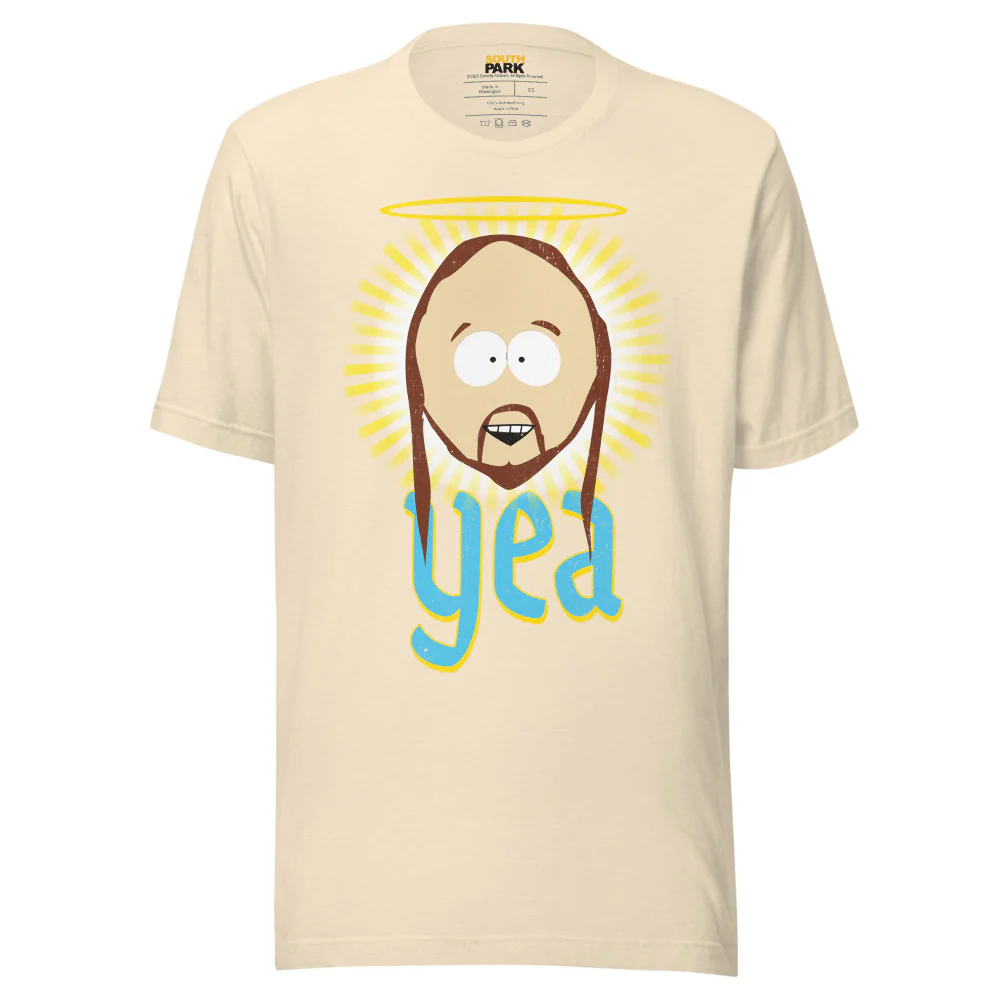 South Park Jesus Yea Adult T-Shirt