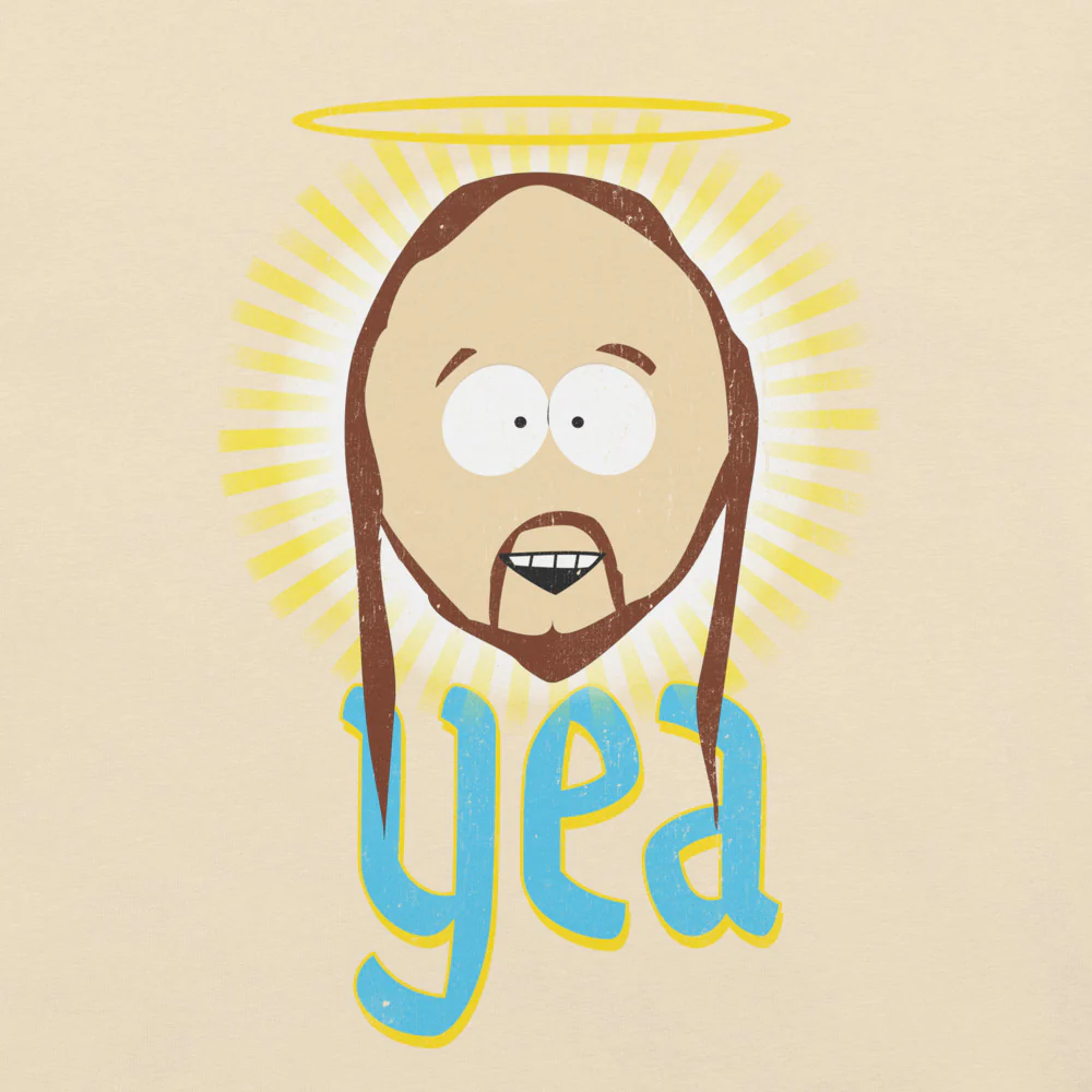 South Park Jesus Yea Adult T-Shirt
