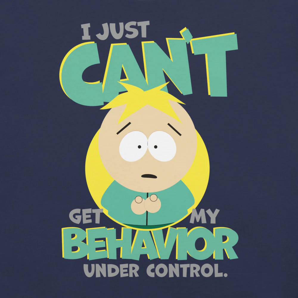 South Park Butters Behavior Under Control Unisex T-Shirt