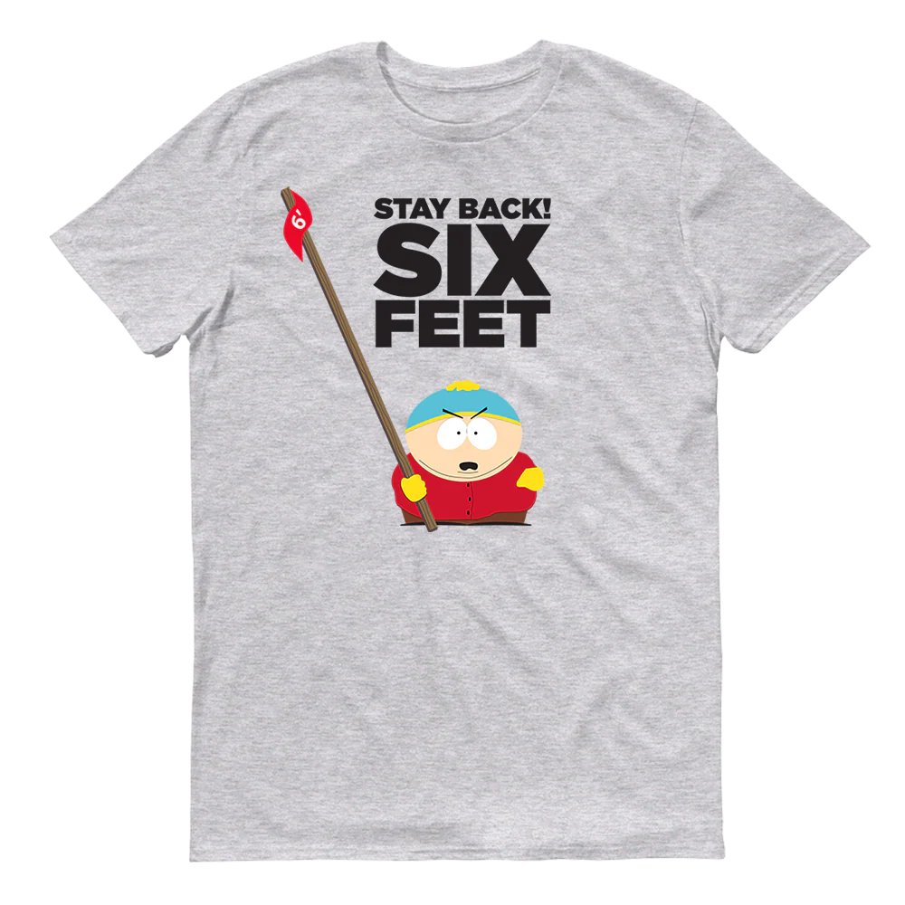 South Park Cartman Stay Back Adult Short Sleeve T-Shirt