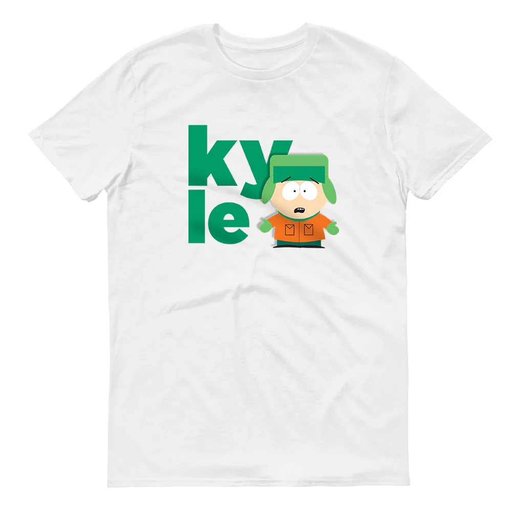 South Park Kyle Name Adult Short Sleeve T-Shirt