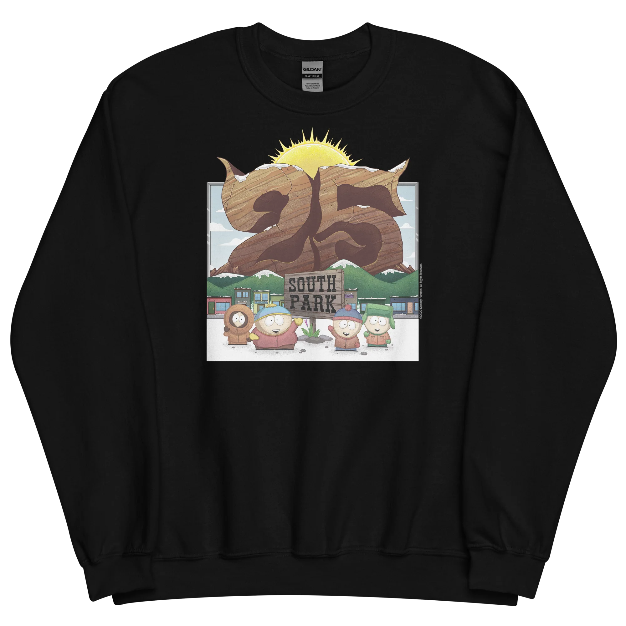 South Park Season 25 Logo Fleece Crewneck Sweatshirt
