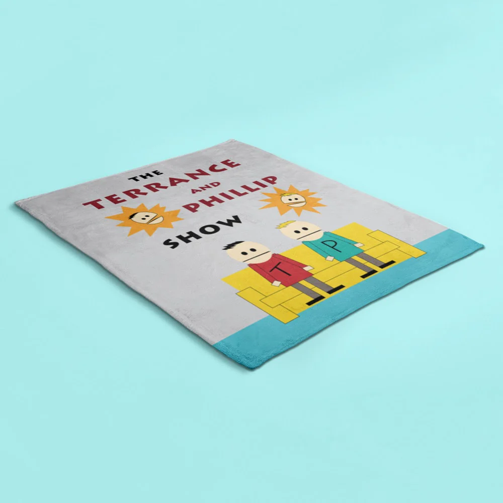 South Park The Terrance and Phillip Show Sherpa Blanket