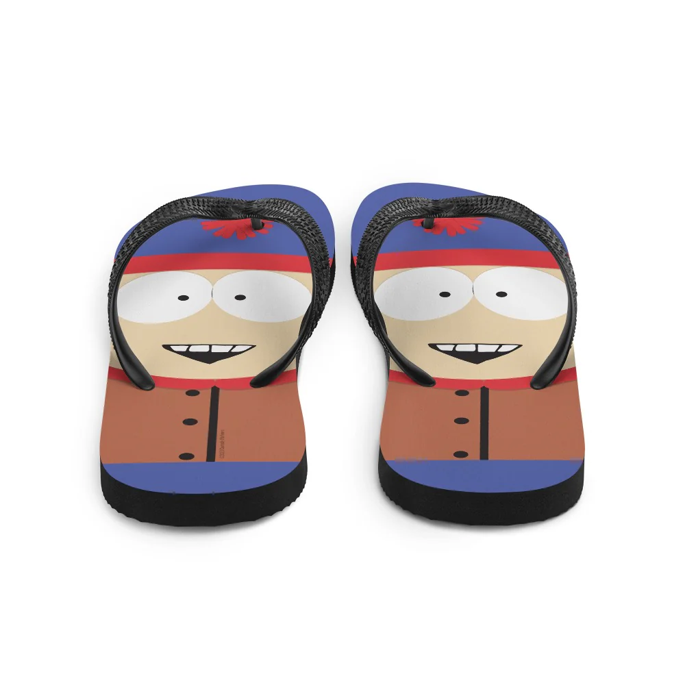 South Park Stan Big Face Flip Flops