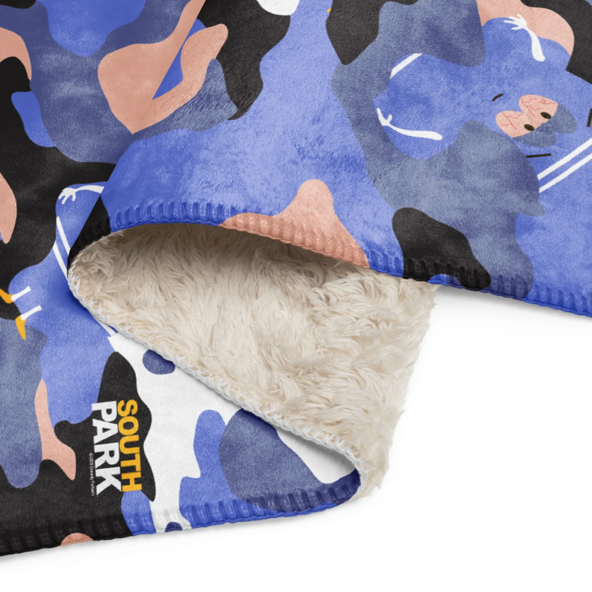 2453-south-park-camo-towelie-sherpa-blanket-2.webp South Park Camo Towelie Sherpa Blanket