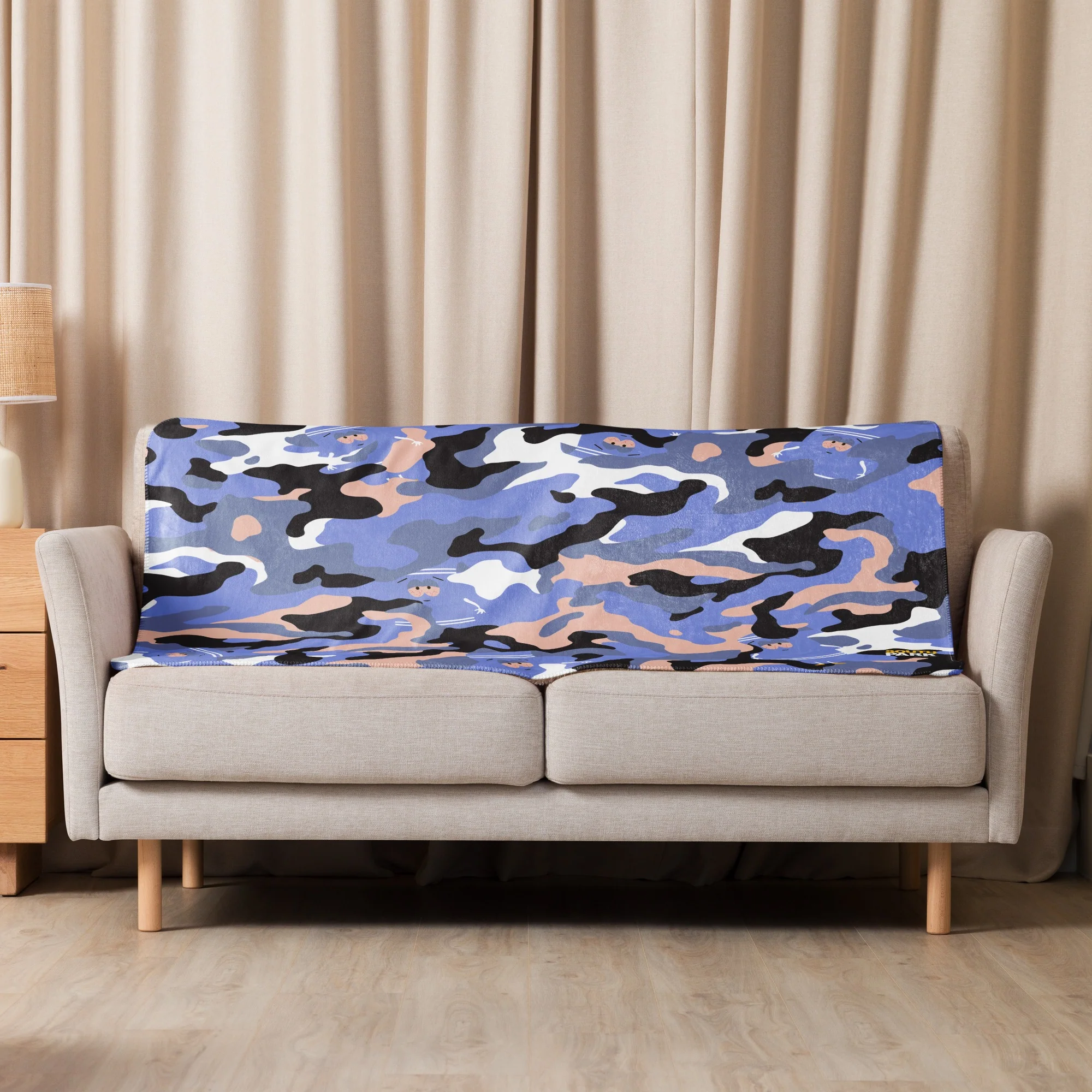2453-south-park-camo-towelie-sherpa-blanket-6.webp South Park Camo Towelie Sherpa Blanket