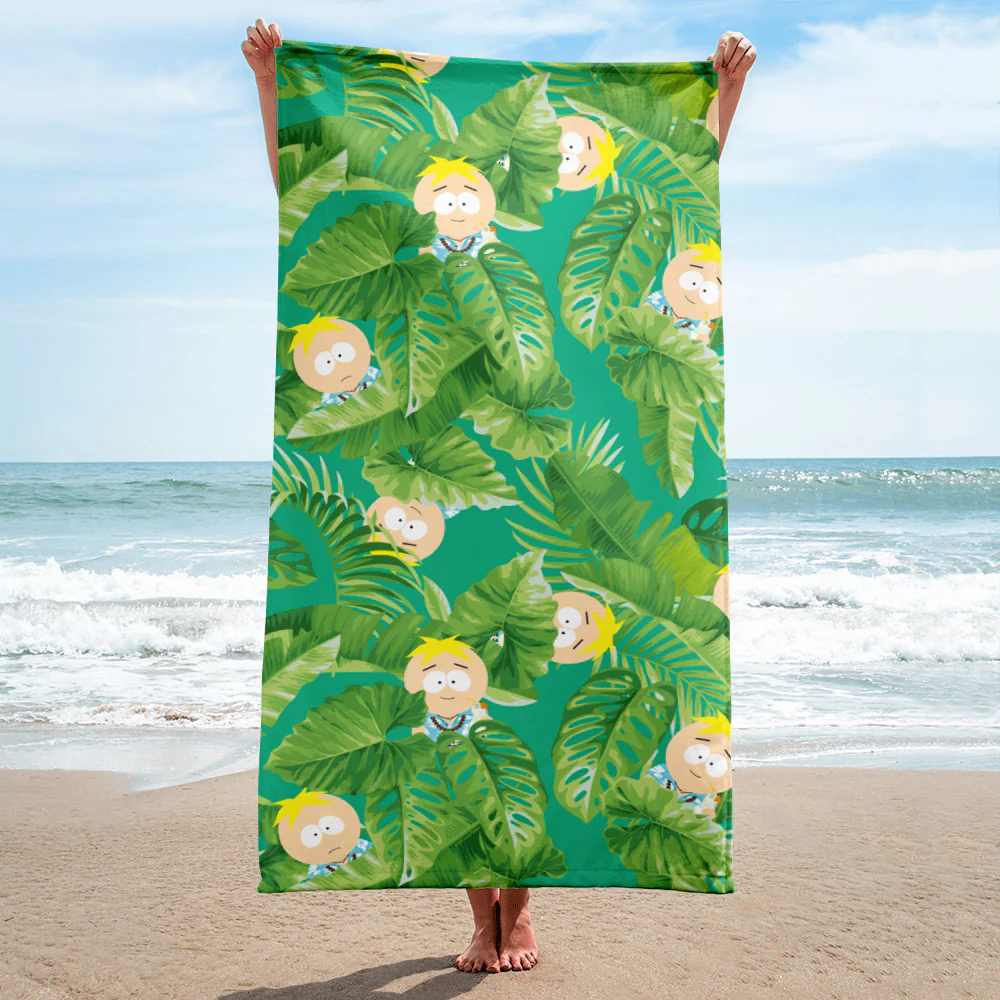 South Park Tropical Butters Beach Towel