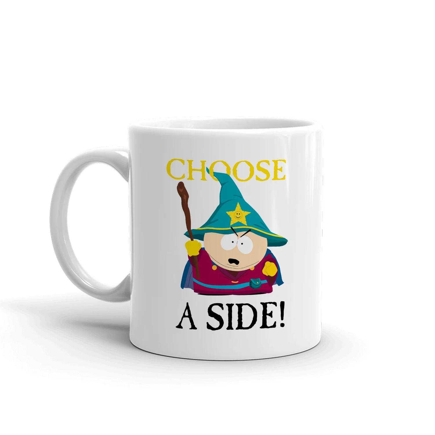 South Park Choose a Side White Mug