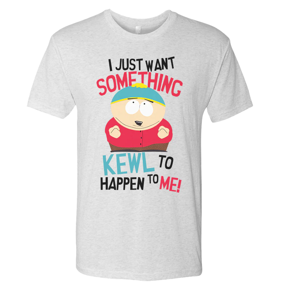 South Park Cartman Something Kewl Tri-Blend Short Sleeve T-Shirt