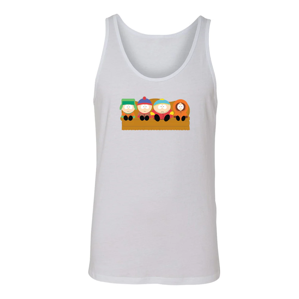 South Park Couch Adult Tank Top