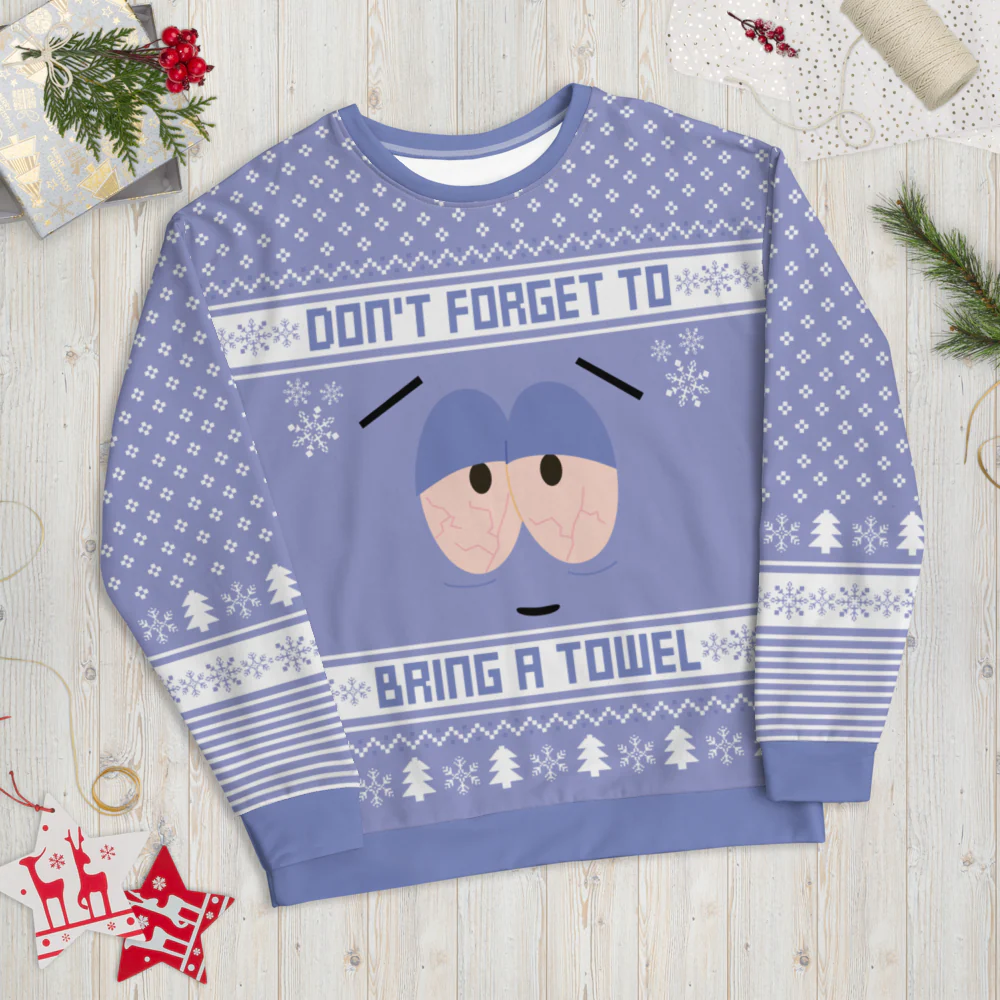 3199-south-park-towelie-ugly-holiday-sweatshirt-3.webp South Park Towelie Ugly Holiday Sweatshirt