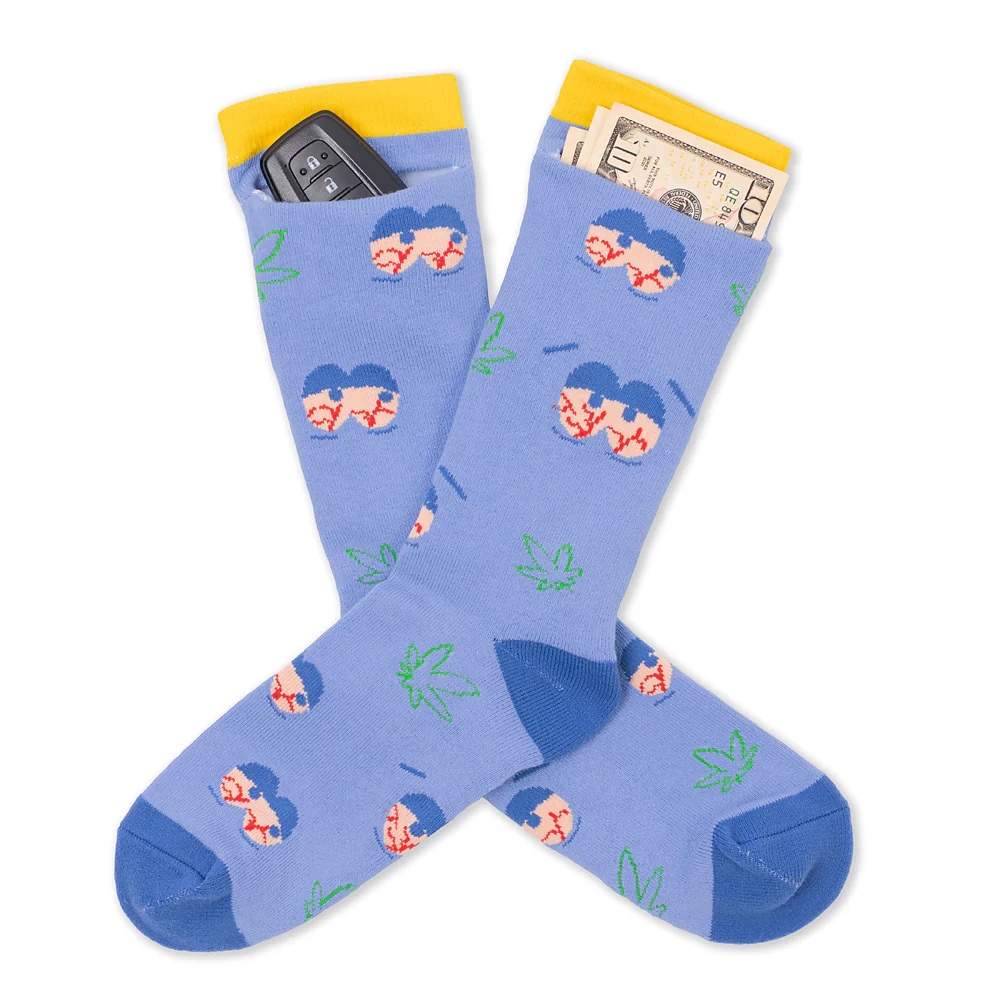 36-south-park-towelie-stoned-eyes-socks-with-pocket-7.webp South Park Towelie Stoned Eyes Socks with Pocket