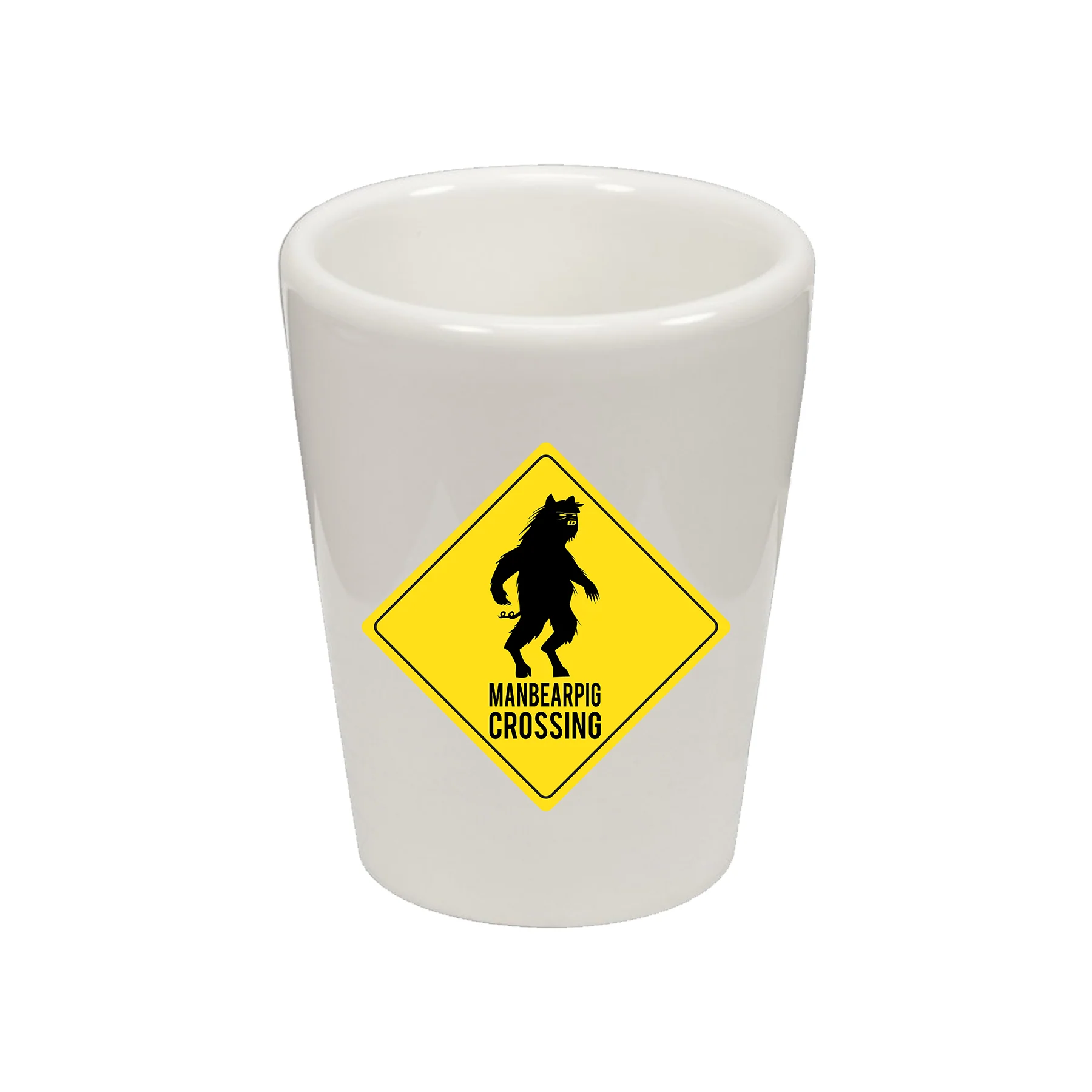 South Park ManBearPig Crossing Shot Glass