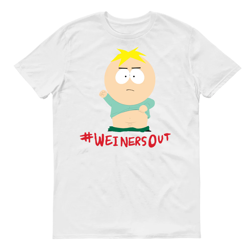 South Park Butters Weiners Out Adult Short Sleeve T-Shirt