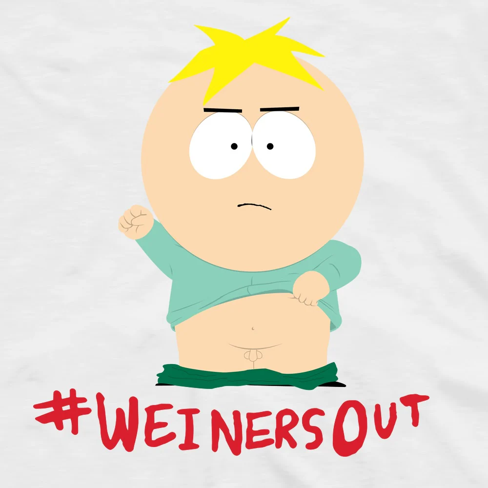South Park Butters Weiners Out Adult Short Sleeve T-Shirt