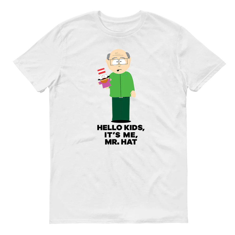 South Park Mr. Garrison Hello Kids Adult Short Sleeve T-Shirt
