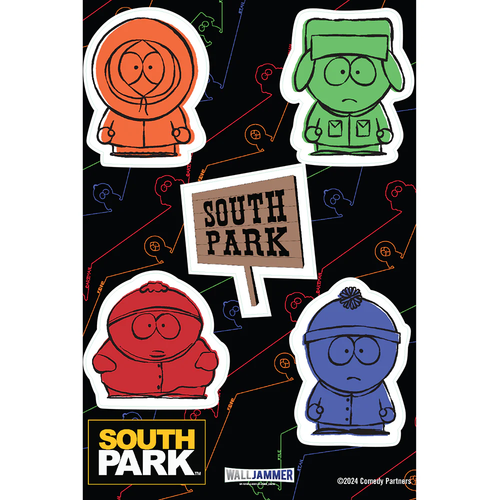 South Park Boys Wall Decals