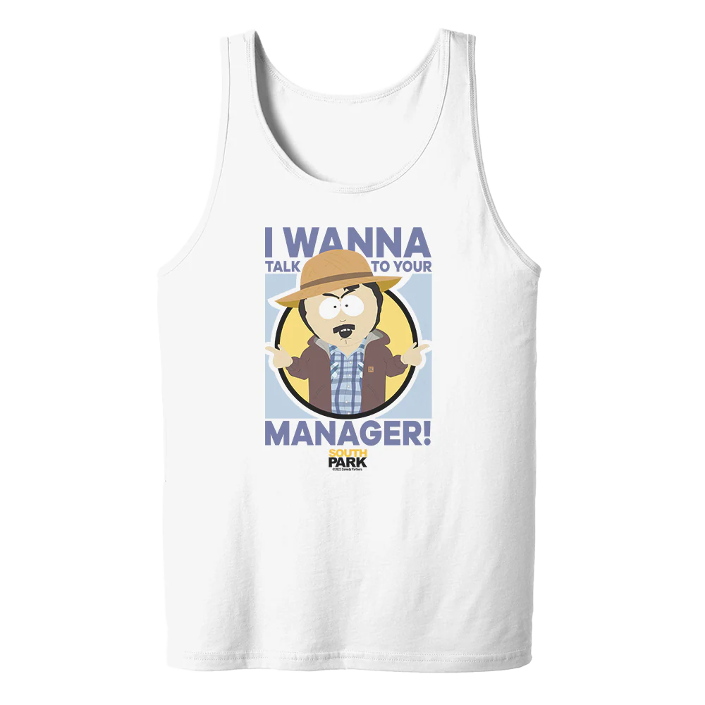 South Park Randy Talk to Your Manager Tank Top