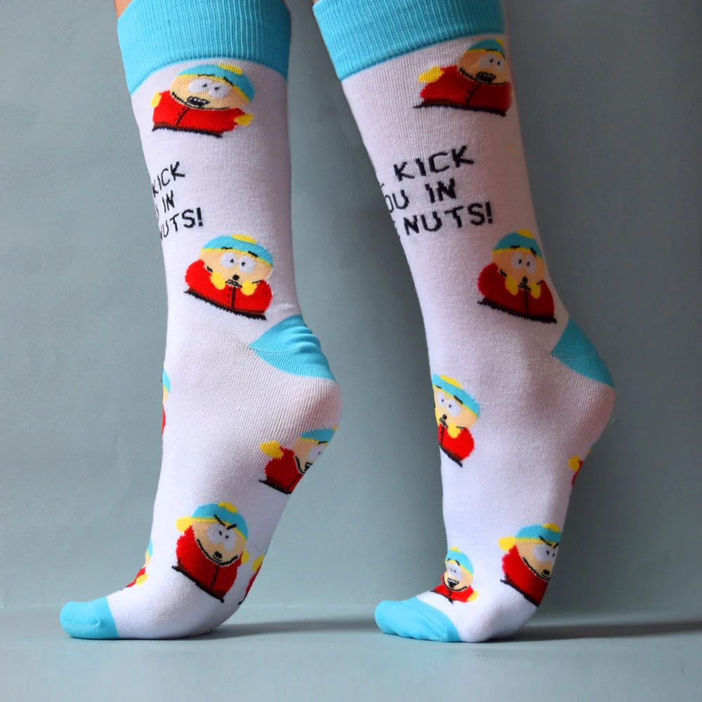 573-south-park-cartman-kick-you-in-the-nuts-socks-3.webp South Park Cartman Kick You in the Nuts Socks