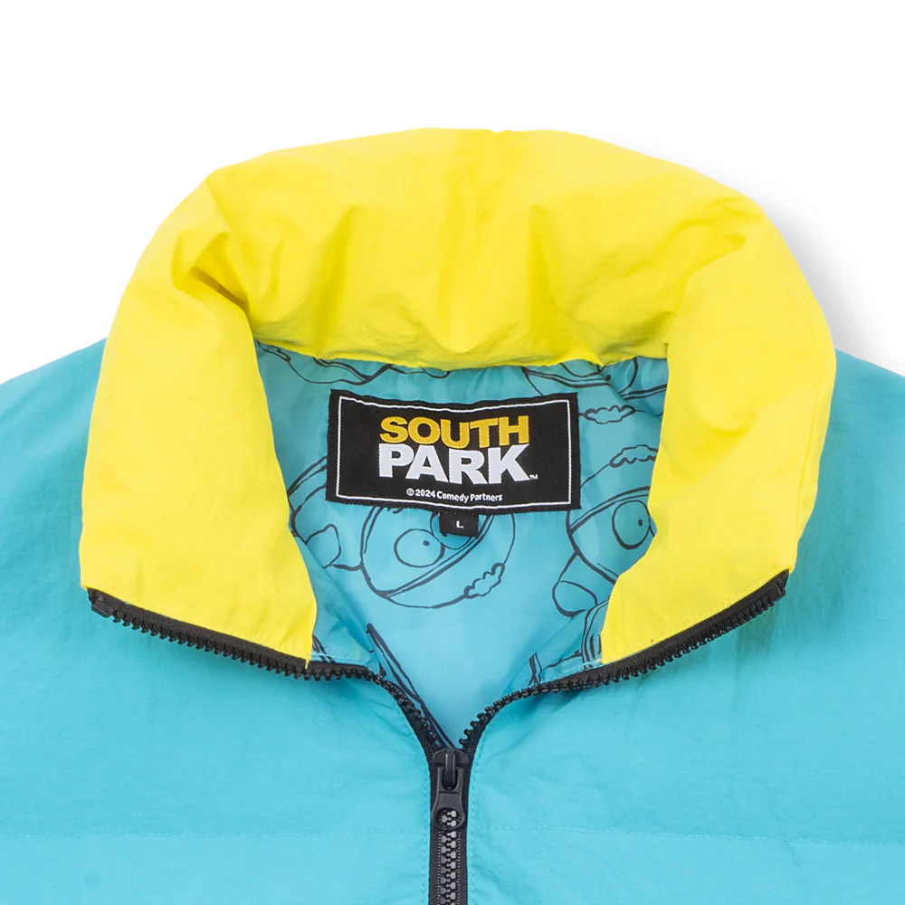 614-south-park-cartman-colorblock-puffer-vest-5.webp South Park Cartman Colorblock Puffer Vest