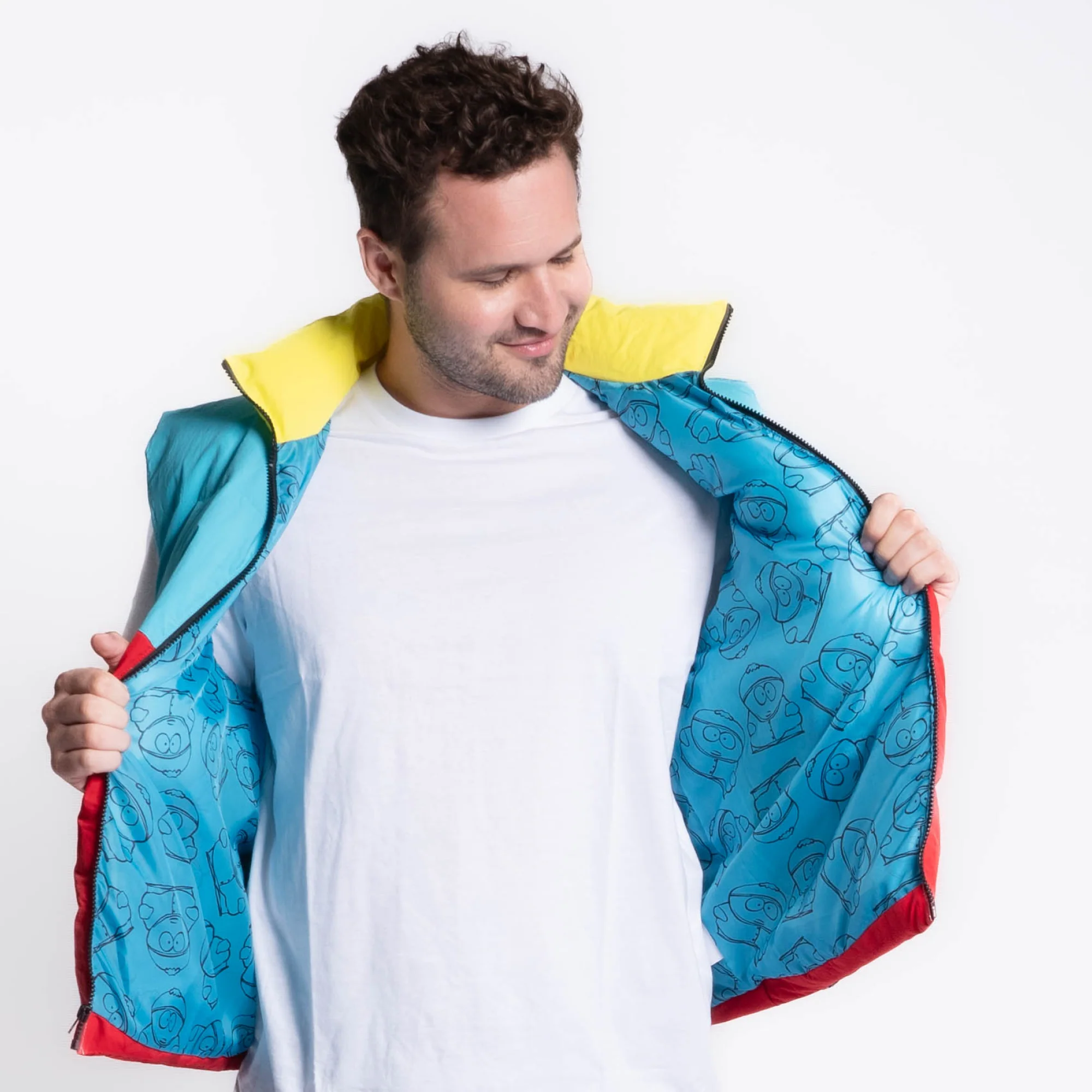 614-south-park-cartman-colorblock-puffer-vest-9.webp South Park Cartman Colorblock Puffer Vest
