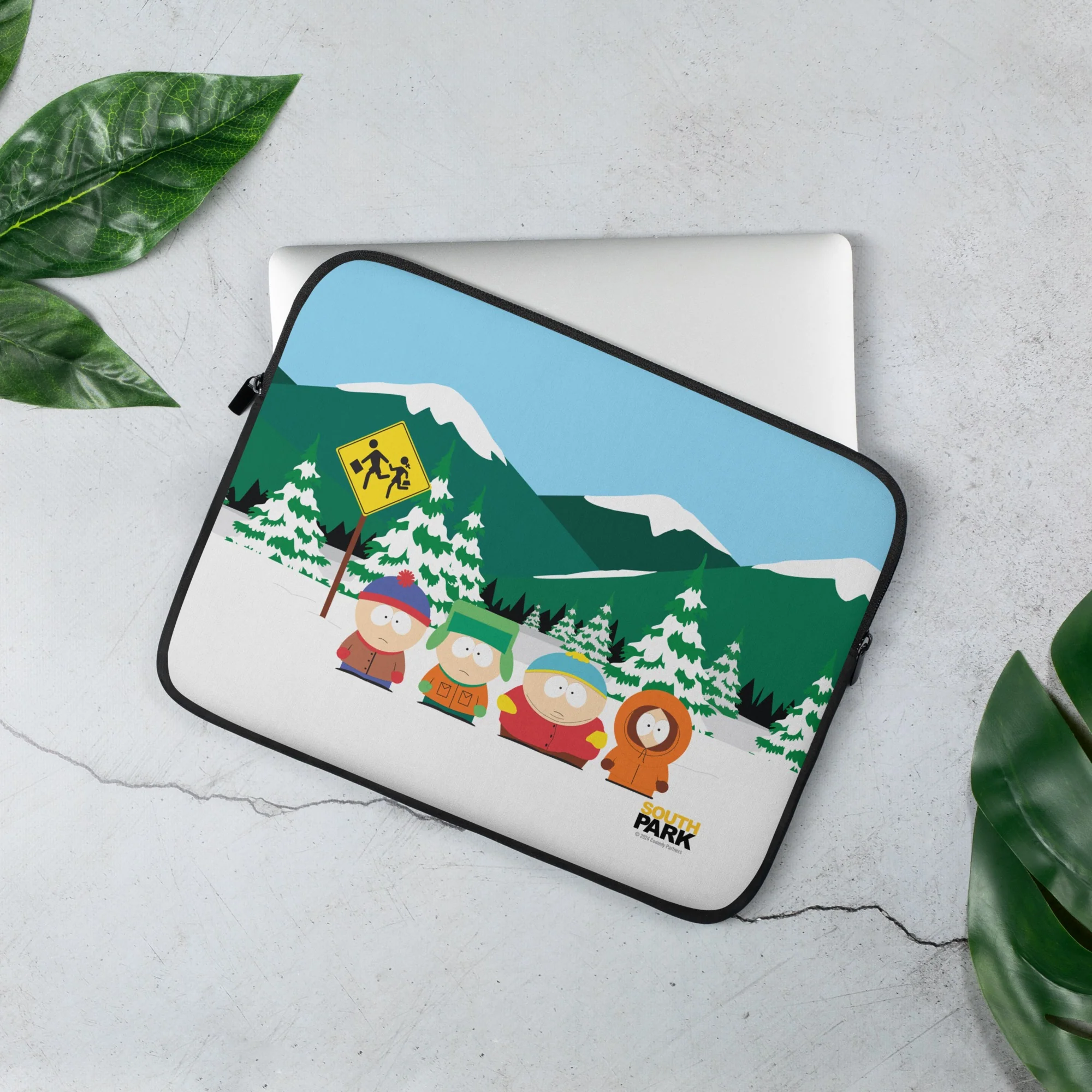 682-south-park-bus-stop-laptop-sleeve-5.webp South Park Bus Stop Laptop Sleeve